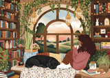 Book Nook 1000 Piece JIgsaw Puzzle | Villager - Jigsaw Puzzle - The Puzzle Center
