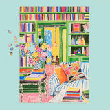 Books & Bouquets 1000 Piece Jigsaw Puzzle | WerkShoppe - Jigsaw Puzzles - The Puzzle Center