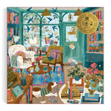 Bookshop Afternoon 500 Piece Foil Jigsaw Puzzle | Galison - Jigsaw Puzzles - The Puzzle Center