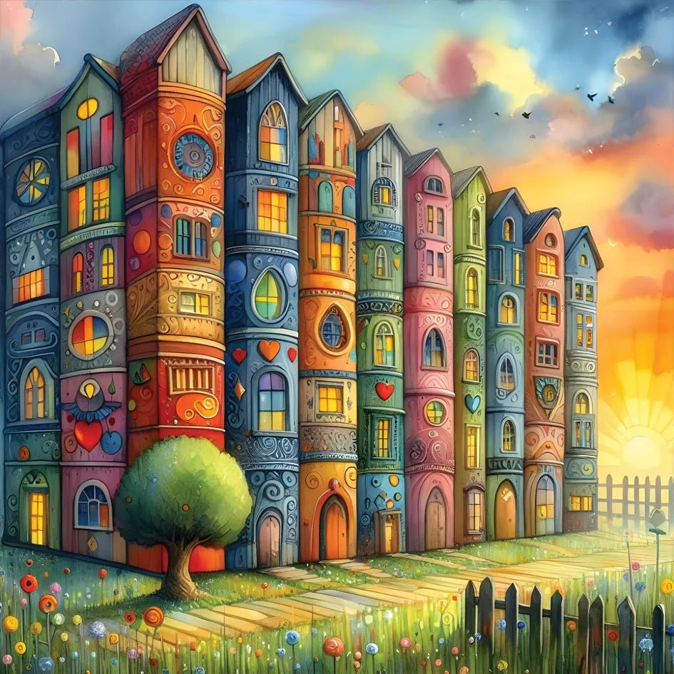 Booktown 1000 Piece Jigsaw Puzzle | Yazz - Jigsaw Puzzles - The Puzzle Center