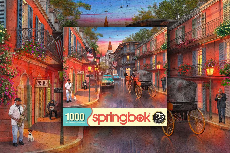 Bourbon Street 1000 Pc Puzzle Springbok – The Puzzle Center