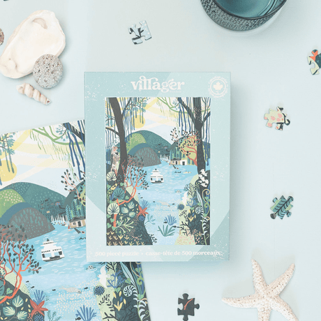 Bowen Island 500 Piece JIgsaw Puzzle | Villager - Jigsaw Puzzle - The Puzzle Center