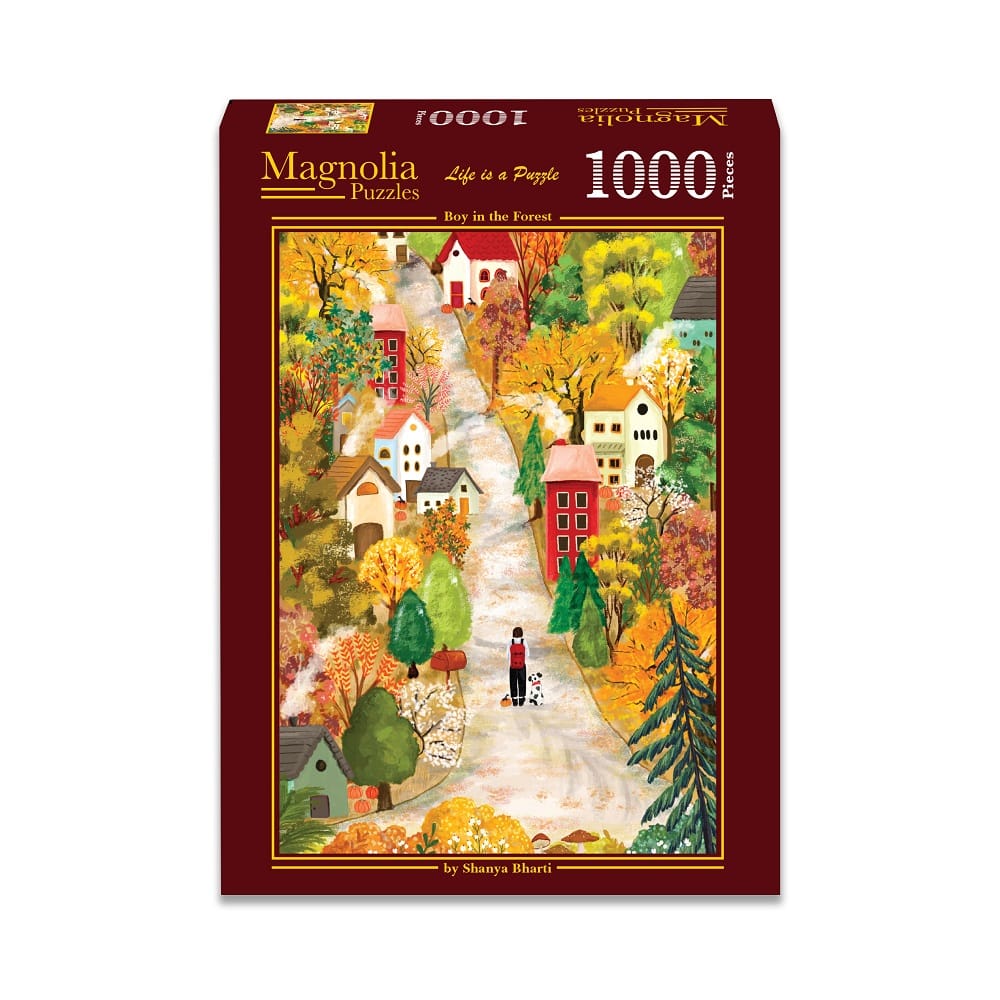 Boy in the Forest 1000 Piece Jigsaw Puzzle | Magnolia - Jigsaw Puzzles - The Puzzle Center