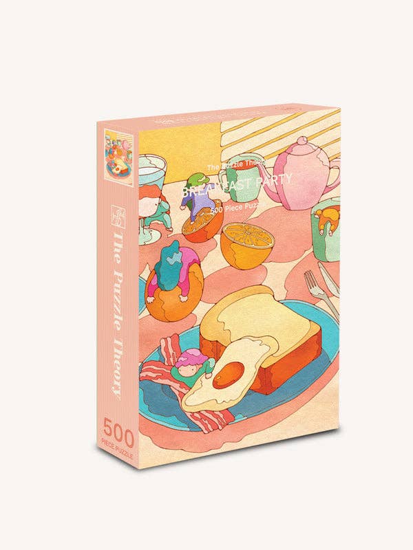 Breakfast Party 500 Piece Jigsaw Puzzle | The Puzzle Theory - Jigsaw Puzzles - The Puzzle Center