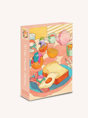 Breakfast Party 500 Piece Jigsaw Puzzle | The Puzzle Theory - Jigsaw Puzzles - The Puzzle Center