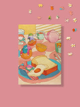 Breakfast Party 500 Piece Jigsaw Puzzle | The Puzzle Theory - Jigsaw Puzzles - The Puzzle Center