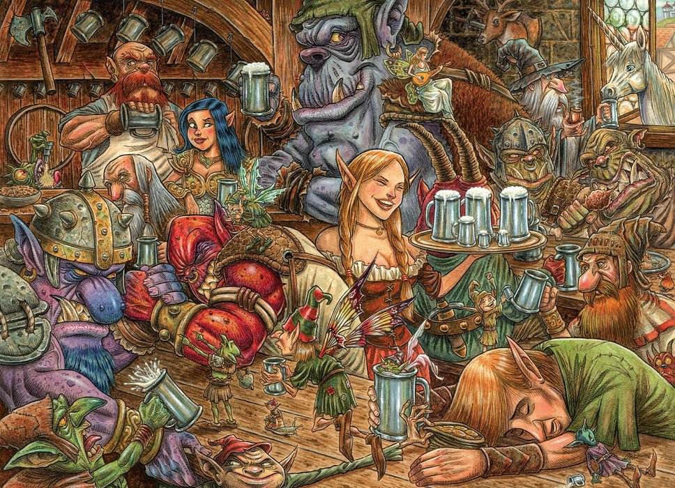 Brewing Up Trouble 500 Piece Jigsaw Puzzle | Cobble Hill - Jigsaw Puzzles - The Puzzle Center