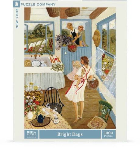 Bright Days 1000 Piece Jigsaw Puzzle | New York Puzzle Company - Jigsaw Puzzles - The Puzzle Center