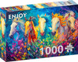 Bright Galloping 1000 Piece Jigsaw Puzzle | Enjoy Puzzles - Jigsaw Puzzles - The Puzzle Center