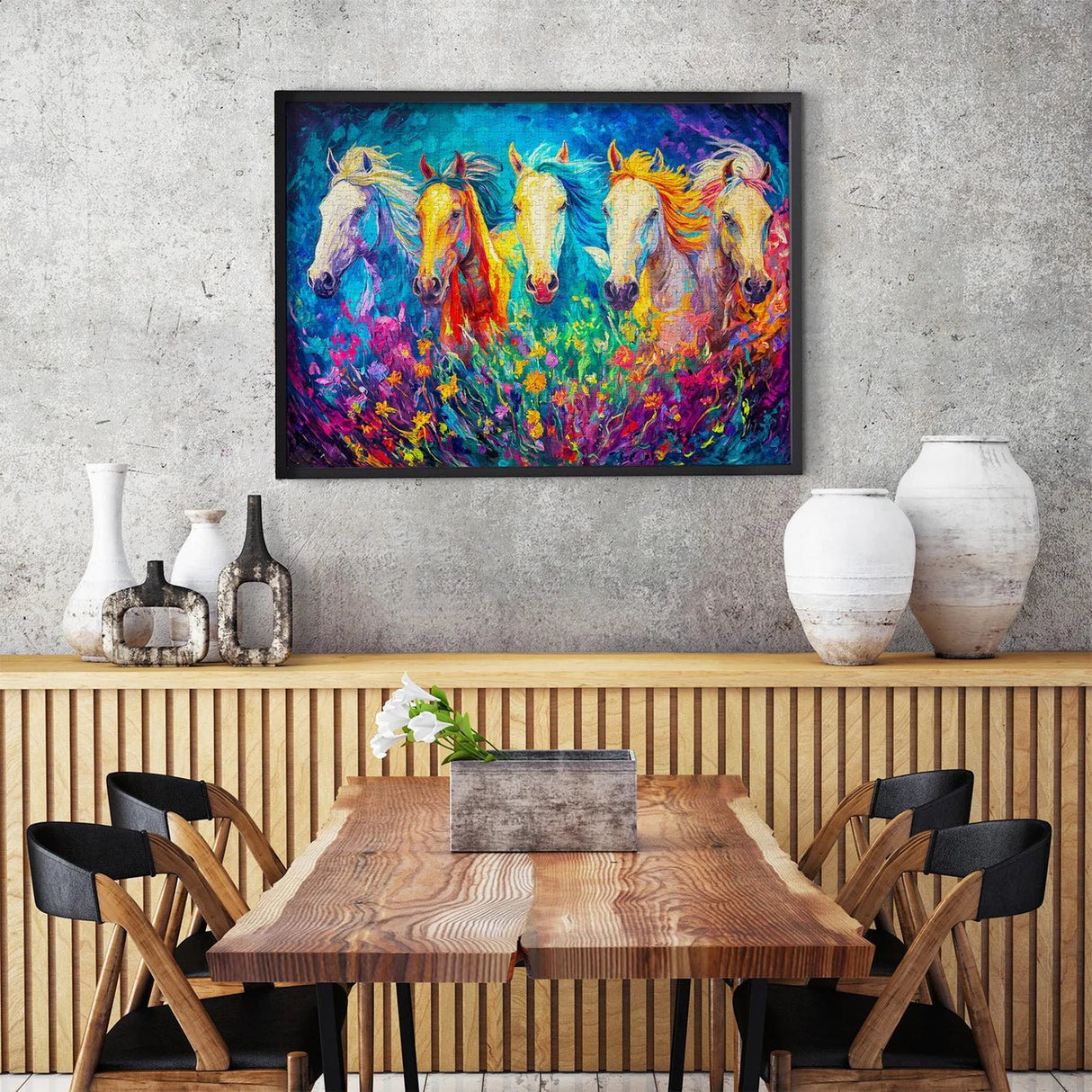 Bright Galloping 1000 Piece Jigsaw Puzzle | Enjoy Puzzles - Jigsaw Puzzles - The Puzzle Center