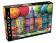 Bright Neighborhood 1000 Piece Jigsaw Puzzle | JaCaRou Puzzles - Jigsaw Puzzles - The Puzzle Center