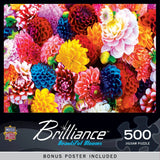 Brilliance Beautiful Blooms 500 Piece Jigsaw Puzzle | Masterpieces - Jigsaw Puzzles - The Puzzle Center