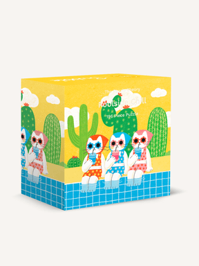 Bubbie Poolside Chill 196 Piece Jigsaw Puzzle | The Puzzle Theory - Jigsaw Puzzles - The Puzzle Center