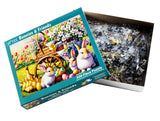 Bunnies & Friends 500 Piece Jigsaw Puzzle | Vermont Christmas Co - Jigsaw Puzzles - The Puzzle Center