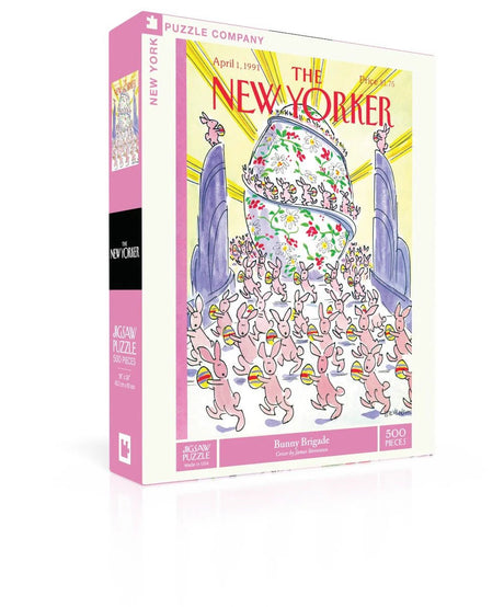 Bunny Brigade 500 Piece Jigsaw Puzzle | New York Puzzle Company - Jigsaw Puzzles - The Puzzle Center