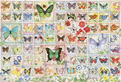 Butterflies and Blossoms 2000 Piece Jigsaw Puzzle | Cobble Hill - Jigsaw Puzzles - The Puzzle Center