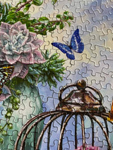 Butterfly Bliss 500 Piece Jigsaw Puzzle by Springbok Puzzles - Springbok Puzzles - Jigsaw Puzzles - The Puzzle Center