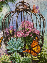 Butterfly Bliss 500 Piece Jigsaw Puzzle by Springbok Puzzles - Springbok Puzzles - Jigsaw Puzzles - The Puzzle Center
