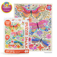Butterfly Floral 100 Piece Mini Puzzle Snax | WerkShoppe - Mini Jigsaw Puzzles - The Puzzle Center