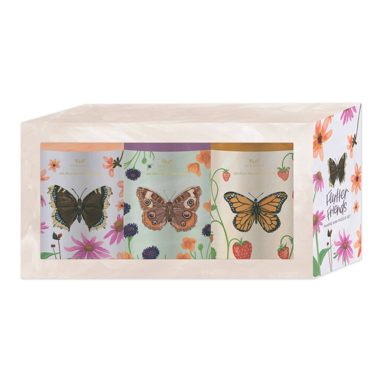Butterfly Friends 100 Piece Jigsaw Puzzles | 1Canoe2 - Jigsaw Puzzles - The Puzzle Center