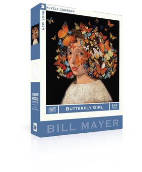 Butterfly Girl 500 Piece Jigsaw Puzzle | New York Puzzle Company - Jigsaw Puzzles - The Puzzle Center