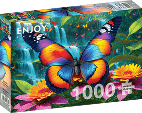 Butterfly in the Forest 1000 Piece Jigsaw Puzzle | Enjoy Puzzles - Jigsaw Puzzles - The Puzzle Center