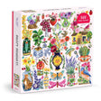 Buzzy Bouquets 500 Piece Jigsaw Puzzle | Galison - Jigsaw Puzzles - The Puzzle Center