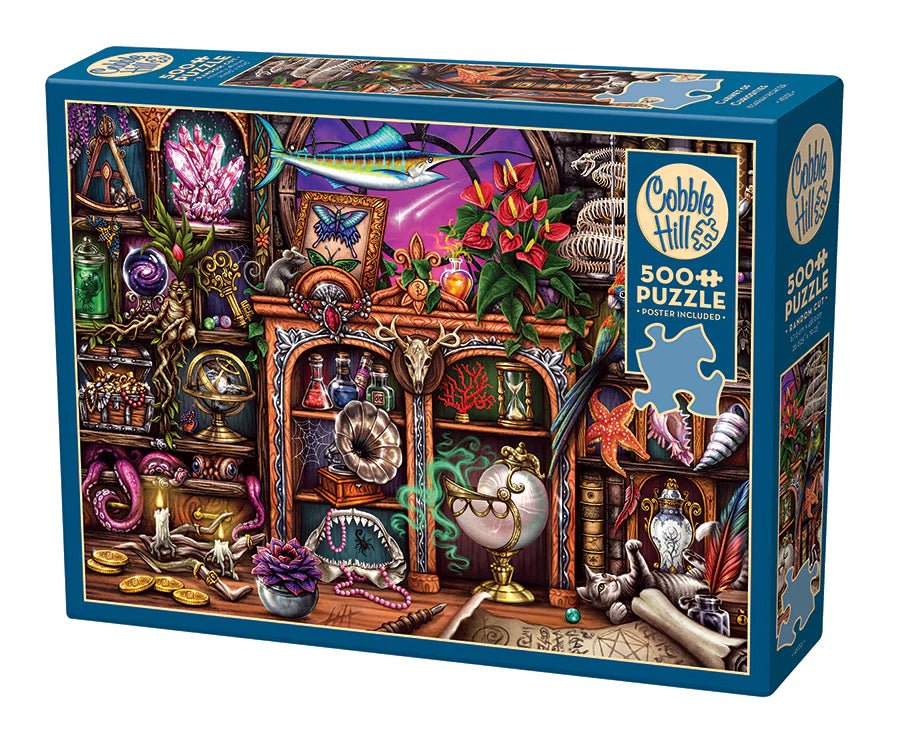 Cabinet of Curiosities 500 Piece Jigsaw Puzzle | Cobble Hill - Jigsaw Puzzles - The Puzzle Center