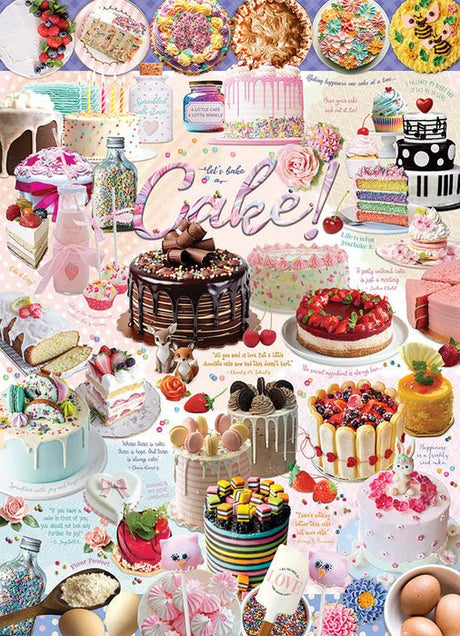 Cake Time 1000 Piece Jigsaw Puzzle | Cobble Hill - Jigsaw Puzzles - The Puzzle Center