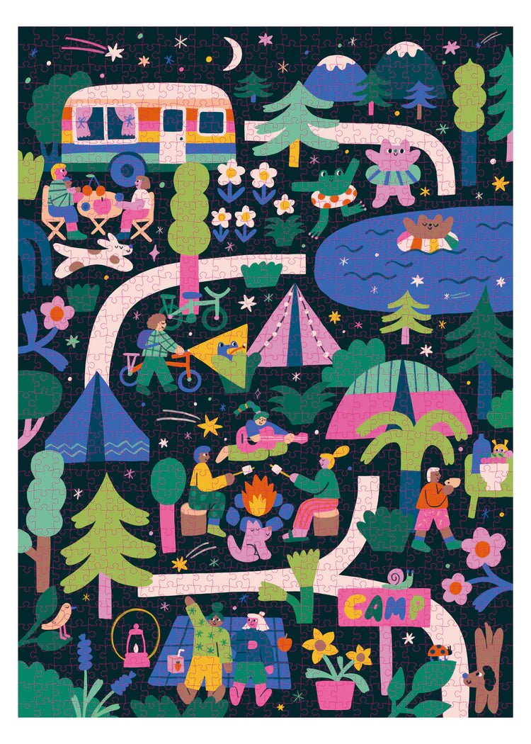 Camp Friendship 1000 Piece Jigsaw Puzzle | Holiyay - Jigsaw Puzzles - The Puzzle Center