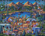 Camping Adventure 1000 Piece Jigsaw Puzzle by Dowdle Puzzles - Dowdle - Jigsaw Puzzles - The Puzzle Center