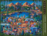 Camping Adventure 1000 Piece Jigsaw Puzzle by Dowdle Puzzles - Dowdle - Jigsaw Puzzles - The Puzzle Center