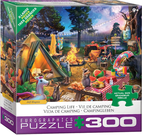 Camping Life 300 Piece Jigsaw Puzzle | Eurographics - Jigsaw Puzzles - The Puzzle Center