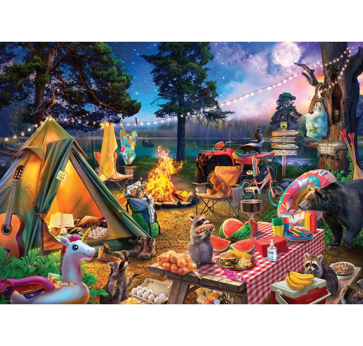 Camping Life 300 Piece Jigsaw Puzzle | Eurographics - Jigsaw Puzzles - The Puzzle Center