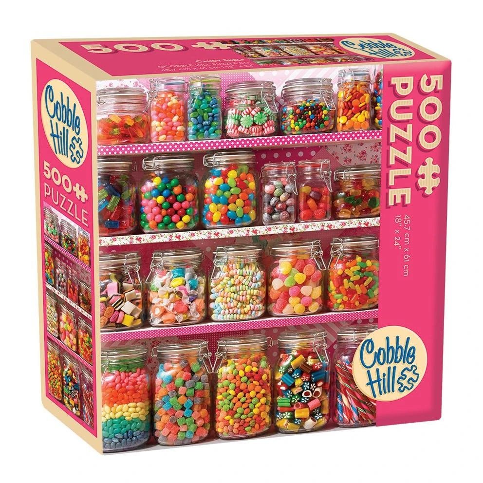 Candy Shelf 500 Piece Jigsaw Puzzle | Cobble Hill - Jigsaw Puzzles - The Puzzle Center