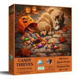 Candy Thieves 500 Piece Jigsaw Puzzle | SunsOut