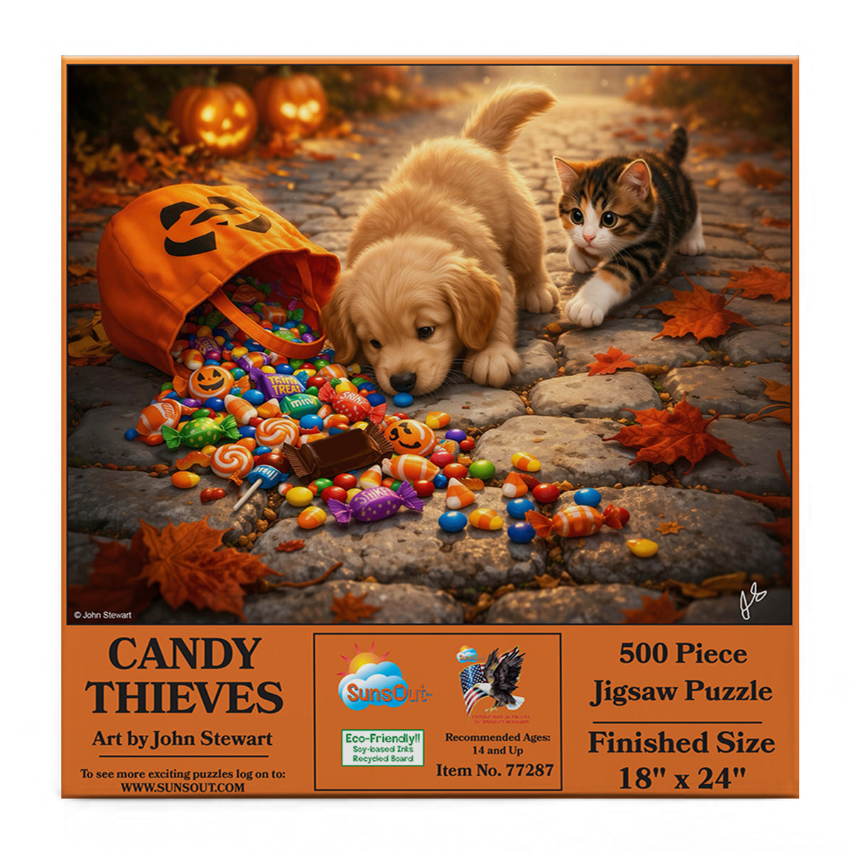 Candy Thieves 500 Piece Jigsaw Puzzle | SunsOut
