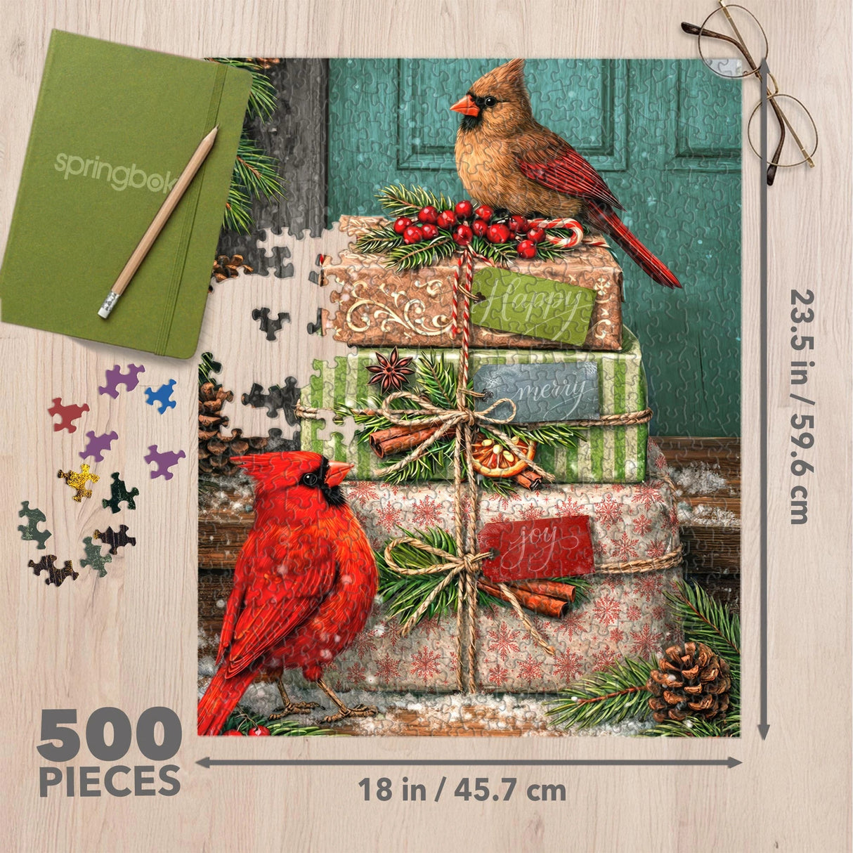 Cardinal Couriers 500 Piece Jigsaw Puzzle | Springbok Puzzles - Jigsaw Puzzles - The Puzzle Center