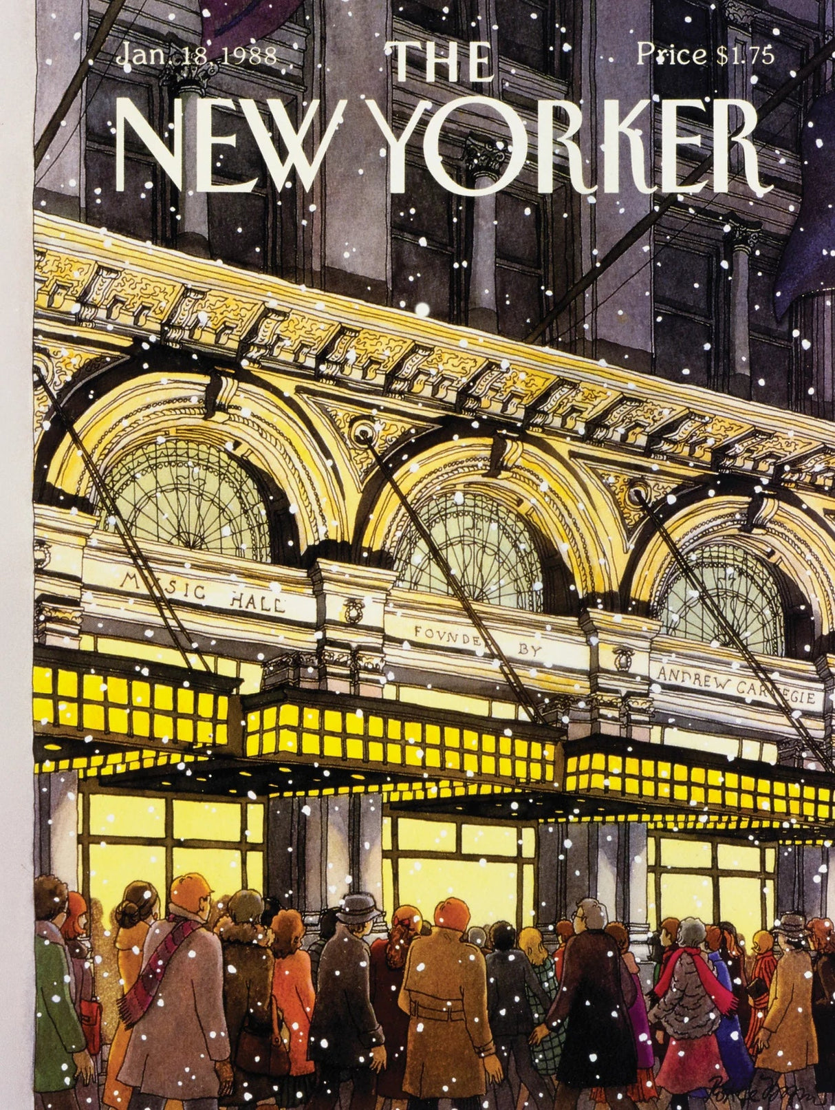 Carnegie Hall 1000 Piece Jigsaw Puzzle | New York Puzzle Company - Jigsaw Puzzles - The Puzzle Center