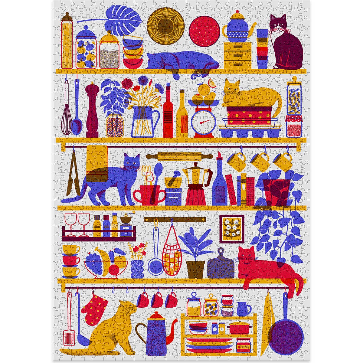 Cat 1000 Piece Jigsaw Puzzle | Cloudberries - Jigsaw Puzzles - The Puzzle Center