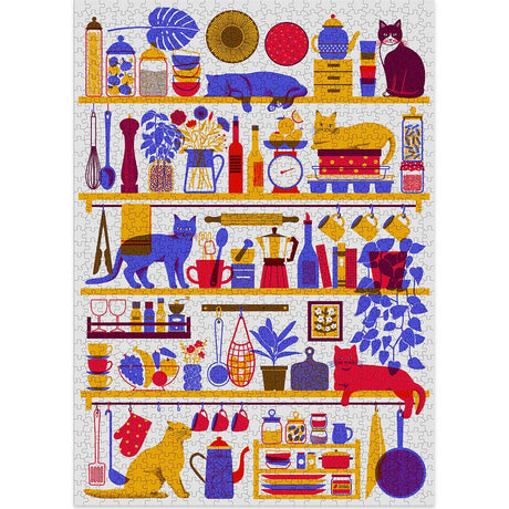 Cat 1000 Piece Jigsaw Puzzle | Cloudberries - Jigsaw Puzzles - The Puzzle Center