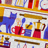 Cat 1000 Piece Jigsaw Puzzle | Cloudberries - Jigsaw Puzzles - The Puzzle Center