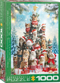 Cat Christmas Tree 1000 Piece Jigsaw Puzzle | Eurographics - Jigsaw Puzzles - The Puzzle Center