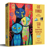 Cat Family 550 Piece Puzzle by SunsOut Puzzles - SunsOut - Jigsaw Puzzles - The Puzzle Center - 