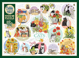 Cat Thoughts 1000 Piece Puzzle by Cobble Hill Puzzles - Cobble Hill Puzzles - Jigsaw Puzzles - The Puzzle Center