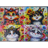 Cat - Titude Squad 1000 Piece Jigsaw Puzzle by JaCaRou Puzzles - Jigsaw Puzzles - The Puzzle Center