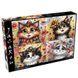 Cat - Titude Squad 1000 Piece Jigsaw Puzzle by JaCaRou Puzzles - Jigsaw Puzzles - The Puzzle Center