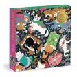 Catmas Chaos 500 Piece Jigsaw Puzzle | Galison - Jigsaw Puzzles - The Puzzle Center