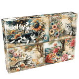 Catnap In The Park 1000 Piece Jigsaw Puzzle | Delfy Puzzles - Jigsaw Puzzles - The Puzzle Center