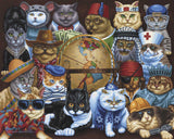 Cats Around The World 1000 Piece Jigsaw Puzzle by Dowdle Puzzles - Dowdle - Jigsaw Puzzles - The Puzzle Center